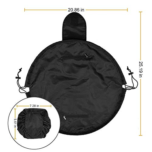 Image of ortable Drawstring Makeup Bag Large Capacity Lazy Cosmetic Organizer Pouch Magic Travel Toiletry Bags for Womens !