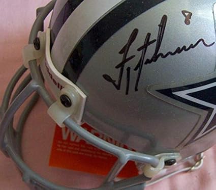 Troy aikman autographed football Clearance