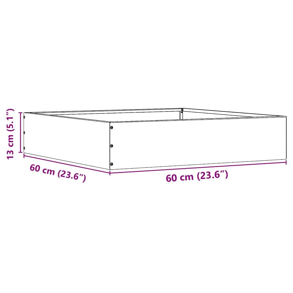 Obramowanie trawnika ze stali ocynkowanej, srebrne obramowanie rabatki i obramowanie ogrodowe na grządki, krawędź rabatki i grządki z systemem wtykowym
