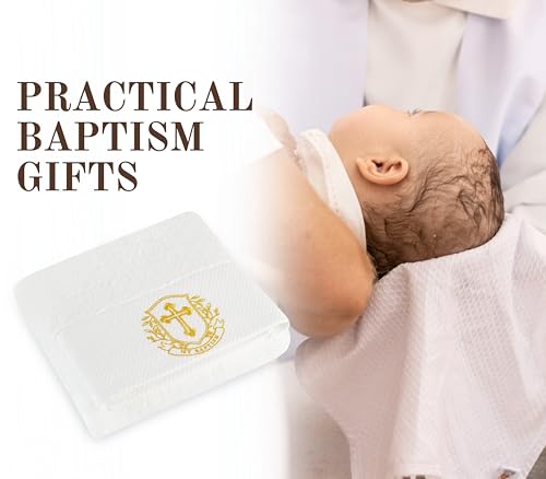 Serviette de baptême brodée en coton InnoBeta pour un cadeau mémorable - 8