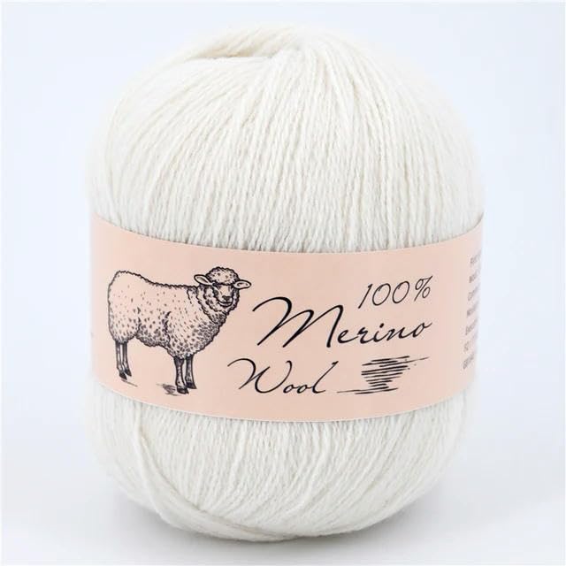 Wollgarn zum Stricken, leichtes Häkeln, dickes Garn, handgestrickt, Herbst/Winter, Mohair, Pullover, Merinowolle, 50 g, 5 Stück