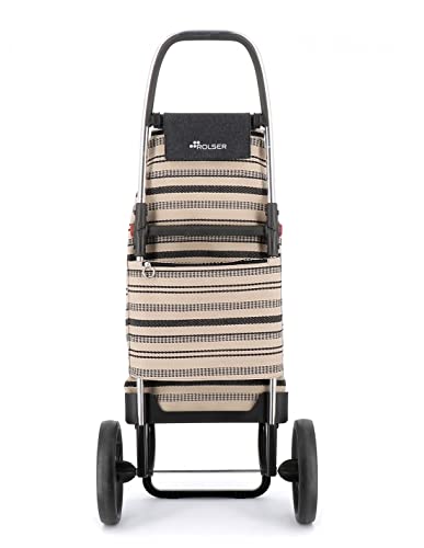 Klappbarer Einkaufstrolley Rolser I-Max Dune 2 große Räder - Arena – Bild 5