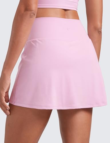 Image of CRZ YOGA Butterluxe High Waisted Tennis Skirts | Built-in Shorts with Pockets, Extremely Soft, Casual, A Line, Stretchy, Mini, Skort for Women