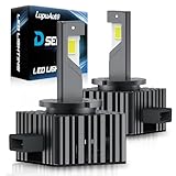 【40000LM爆光型LEDバルブ!】D1S D1R LED ヘッドライト キャンセラー内蔵 12V/24V対応 6500Kホワイト 両面発光 純正HIDバルブからLED化キット ポン付け 純正交換 2個セット