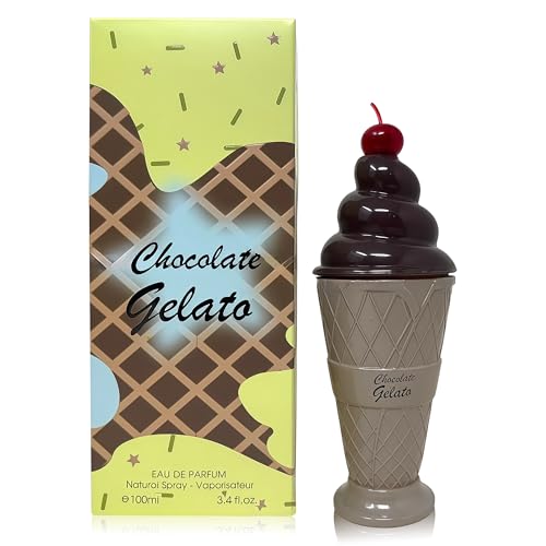 Image of AFLUXE CHOCOLATE GELATO, Perfume for Women, Long Lasting EDP, Feminine Scent, Delicate Fragrances for Women, Day to Night Wear, 3.4 Fl Oz