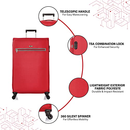 Image of Heys Xero G Range Red Color 30 inch Large Trolley