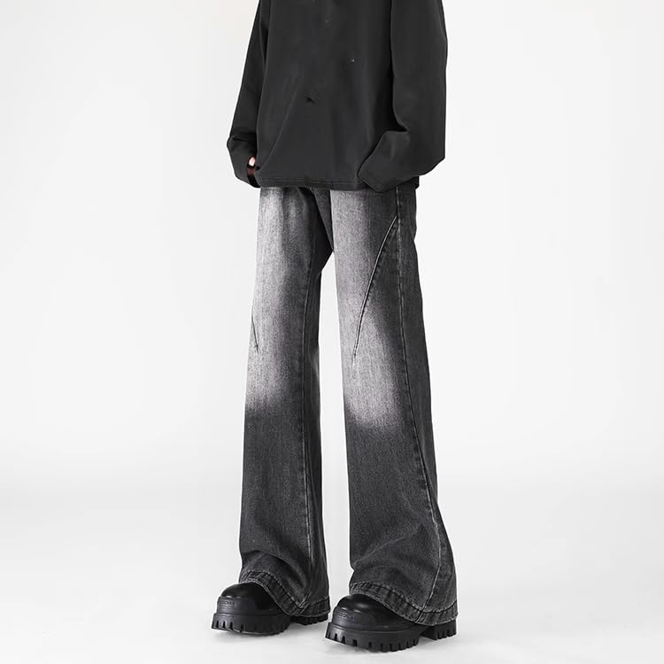 Men's Jeans Spring American Retro Denim Long Pants for Men4