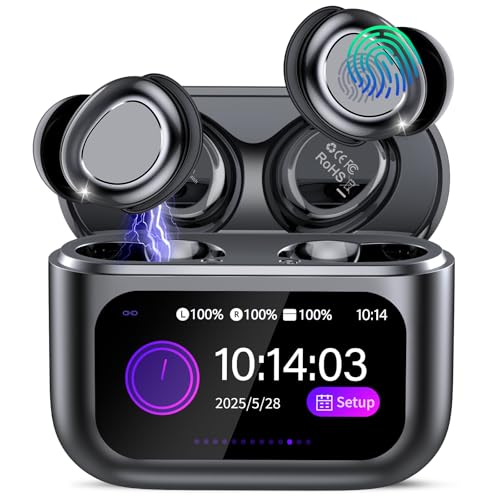 ZYHKON Cuffie Bluetooth, Auricolari Bluetooth 5.4 In-Ear per Dormire con