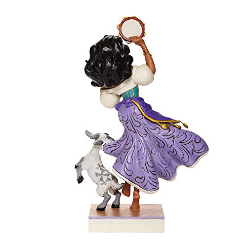 ENESCO Jim Shore Disney Traditions Esmerelda & Djali Figurine 8.75" H, Multicoloured, 6008071, 8.75 Inch - Image 3