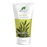 Dr.Organic Purifying Charcoal Face Mask with Organic Tea Tree Oil, 3.4 fl oz