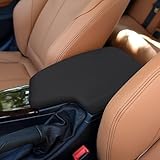 faccaibbg Armrest Cover for BMW 3 Series 2012-2018 (Black),Center Console Cover for 2012 2013 2014 2015 2016 2017 2018 BMW 3 Series Accessories