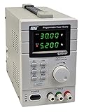 Die Einstellung der Werte für Strom bzw. Spannung ist sehr komfortabel möglich: es wird die Dezimalstelle, die verändert werden soll, gewählt. Dadurch kann sehr schnell oder sehr fein geregelt werden. Die Einstellknöpfe können verriegelt werden.