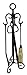 Produktbild Imex El-Zorro 10078 Set für Kamin, 70 cm