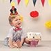 orangedolly Party hat| Second Birthday Outfit Boy Party Hat Cake Smash Outfit | | Party Hat | Cake Smash Cake Photoshoot Photoprop (Second Birthday Hat, Elastic Strap)