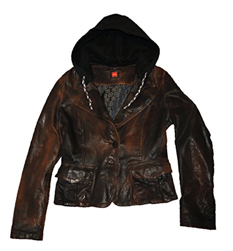 Preisvergleich Produktbild BOSS Orange Lederjacke JAONNY (38)