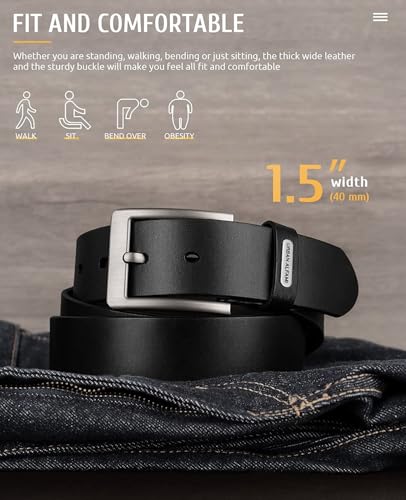 Image of Urban alfami Genuine leather Belt for Men formal, TMBR-19-F