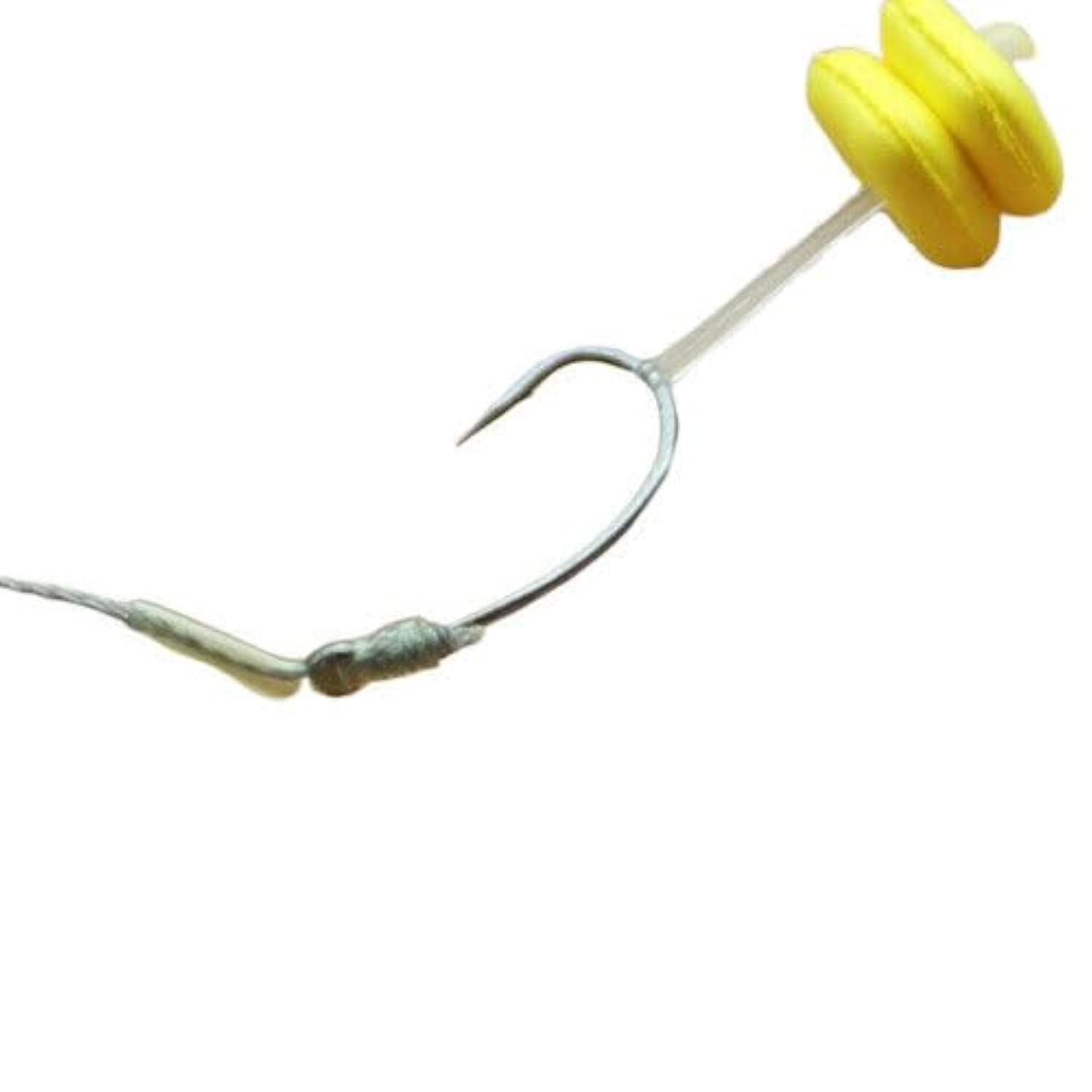 KTGCOZS 5set=60pcs Carp Fishing Boilie Inserts Hair Rigs Fishing Bait Stops Hair Rig