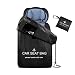 Car Seat Bag Large Gate Check Travel Luaage Bag with Backpack Shoulder Straps, Lightweight Baby Car Seat Storage Bag Stroller Carrier Best for Airplanes Trains (Black)