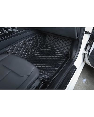 Alfombrillas Seat Ibiza impermeables con cobertura total negra para el suelo