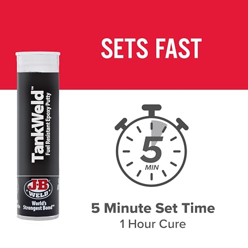 J-B Weld J B 8217 Tankweld Gas Tank Repair 1 Oz,Dark Grey, Ounce