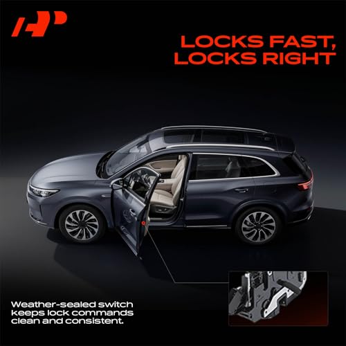 Image of A-Premium Front Right Passenger Side Door Lock Actuator Compatible with Nissan Rogue 2008-2015, Rogue Select 2014-2015