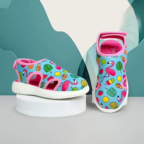 Image of KazarMax Kids Boys and Girls Lightweight | comfort | Easy Slip-On | Breathable | Printed Sandal