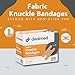 Dealmed Fabric Knuckle Flexible Adhesive Bandages – 100 Count (1 Pack) Bandages with Non-Stick Pad, Latex Free, Wound Care for First Aid Kit, 1 1/2