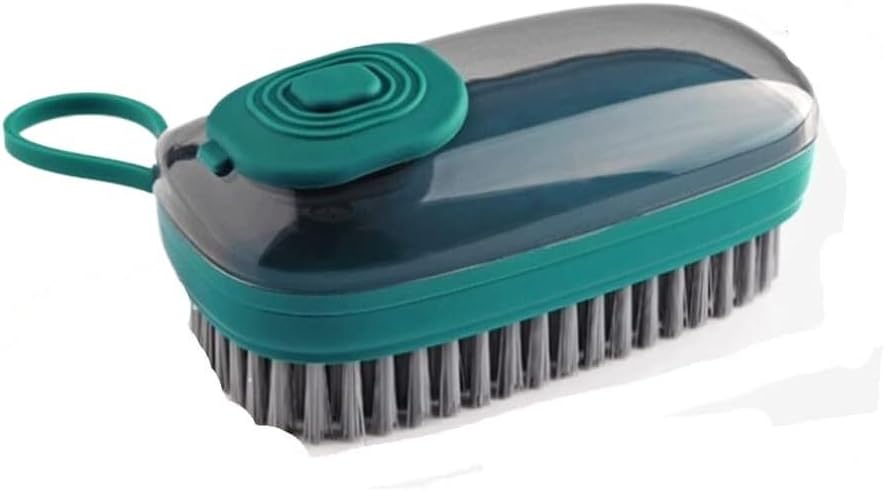 Shoe Brush, Shoe Brush Kitchen Cleaning Brushs with Removable Brush Dispenser Dishwashing Brush Shoe and Laundry Brush Cleaning Tools