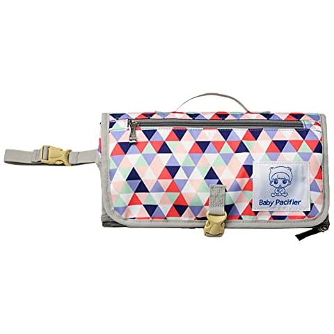 Rysmliuhan Shop Changing Mats Portable Baby Changing Mat Travel Nappy Changing Mat Baby Changing Mat Girls Changing Mat Baby Portable Changing Mat red Cover