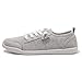 Womens Slip On Shoes - Casual Canvas Loafers for Women with Low Top - Fashion Walking Sneakers Comfy Flats Shoes (New Grey, 09)