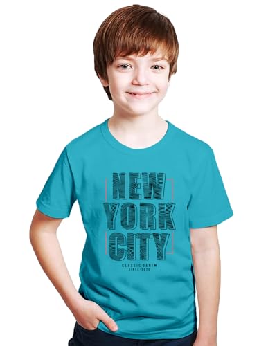 Image of XENOVAURBAN Kids Tshirts Combo of 3 Unisex Printed Round Neck Boys and Girls T-Shirts - P