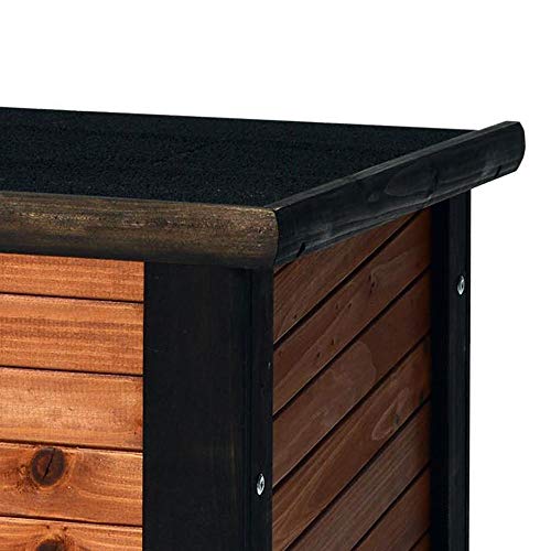 Petmate Precision Extreme Outback Log Cabin Dog House, Medium