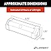 Lippert Wireless Motion-Activated LED RV Step Light with IP65 Rating, High-Strength Magnets for Magnetic Attachment, Adhesive-Backed Metal Plate, AA Batteries Not Included - 2022172335