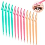 12 Pcs Cuchilla Facial Mujer, Cuchillas Faciales Mujer, Maquinillas de Afeitar de Cejas, Cuchillas Para Cejas Mujer, Cuchillas de Afeitar Mujer, Navajas Cejas Herramienta Exfoliante para Hombres 12 Pcs Cuchilla Facial Mujer, Cuchillas Faciales Mujer, Maquinillas de Afeitar de Cejas, Cuchillas Para Cejas Mujer, Cuchillas de Afeitar Mujer, Navajas Cejas Herramienta Exfoliante para Hombres