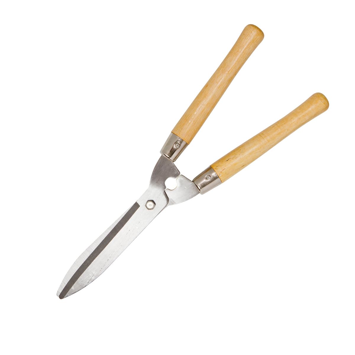 Beorol Pruning Scissors Hedge Shears Clippers With Long Wooden Handle For Lawn And Garden