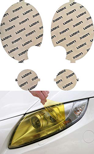 Lamin-x Custom Fit Yellow Headlight Covers for Mini Cooper S (07-13)