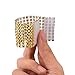 Rhinestone Napkin Rings 100PCS - Gold for Wedding Decorations Birthday Bachelorette Party Banquet Supply Baby Bridal Shower Kitchen Table Dinner- DIY Chairs Sash Bows Tablecloth Cloth Paper Napkins