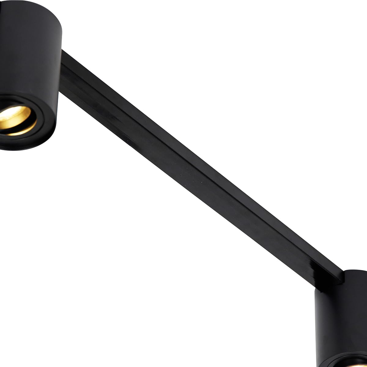 Qazqa moderno kit de iluminación de carril negro 285.5 cm Rondoo Up