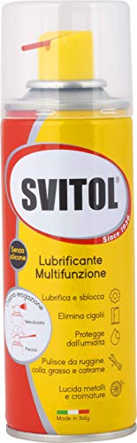 SVITOL Limited Edition Giro, Prodotto Ufficiale del Giro d'Italia, Olio Lubrificante, Sblocca, Deterge e Protegge le Superfici Metalliche in Casa, Valvola Erogatrice a 360 gradi, 180Ml, ‎Trasparente