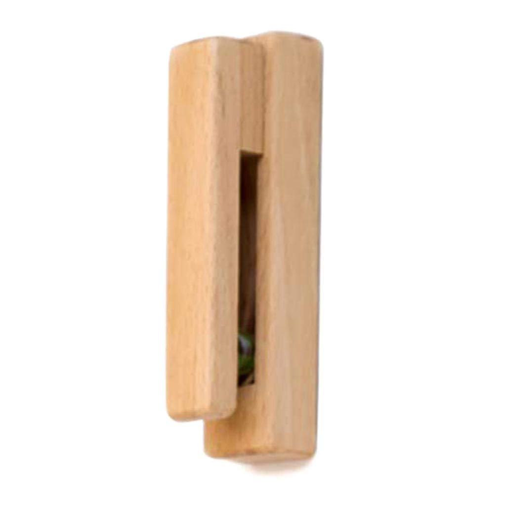NEECS Gancho de Toalla de Madera Toallero Vintage Baño y Cocina Toallero de Pared de Madera