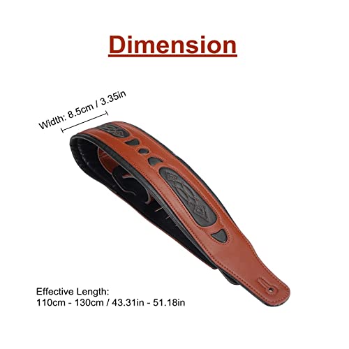 BIPROS Ceinture d’épaule de Sangle de Guitare épaisse et Douce Ajustable for Basse Acoustique électrique Bracelet en… - Les Beatles, Paul McCartney, John Lennon, RIngo Starr, George Harrison BIPROS Ceinture d'épaule de Sangle de Guitare épaisse et Douce Ajustable for Basse Acoustique électrique Bracelet en… – Image 4