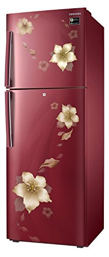 Image of Samsung 253 L 2 Star Frost Free Double Door Refrigerator Appliance(RT28N3342R2 /HL, RT28N3342R2 /NL, Star Flower Red, Inverter Compressor, 2022 Model)