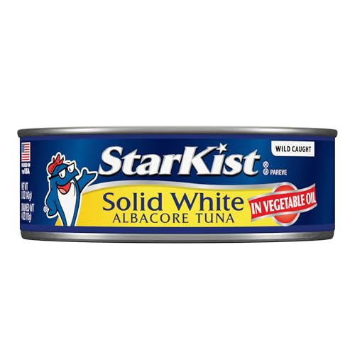 Image of StarKist Solid White Albacore Tuna in Oil, 5oz Canned Tuna, 24-Pack