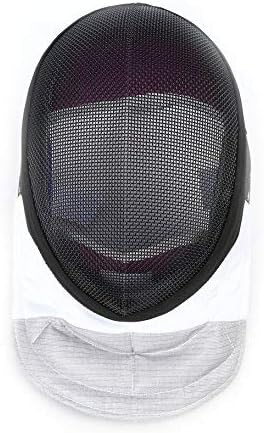 LEONARK Black 350NW Fencing Foil Mask with Detachable Inner Lining Helmet CE Certified National Grade Masque
