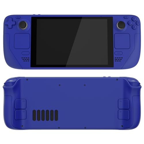 Image of eXtremeRate DIY Full Set Shell with Buttons for Steam Deck LCD, Custom Faceplate Back Plate Replacement Shell for Steam Deck LCD - Dream Blue [Console NOT Included]