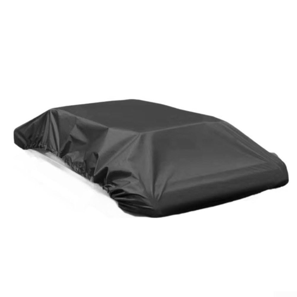Autodachträger, wasserdichte Abdeckung, 210D Oxford-Gewebe, Regen- und Staubschutz, Aufbewahrungstasche für Gepäckträger, Cargobox, Dach, Reisetasche, schwarz (230 x 145 cm)
