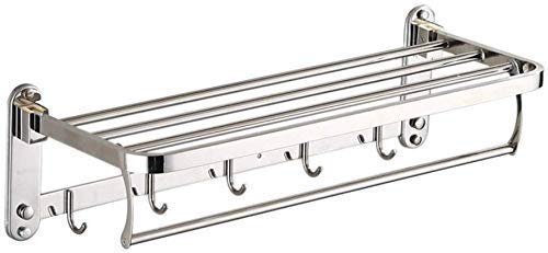 Porte-serviettes mural compact pour organiser les draps de bain familiaux