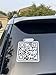 Custom QR Code Car Decal Personalized Website or Social Media Business Car QR Code Decal