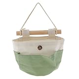 100% neu und hochwertig perfk Aufbewahrungstasche Hängenden Tasche Wand Hängen Organizer Aufbewahrungstasche - Grün