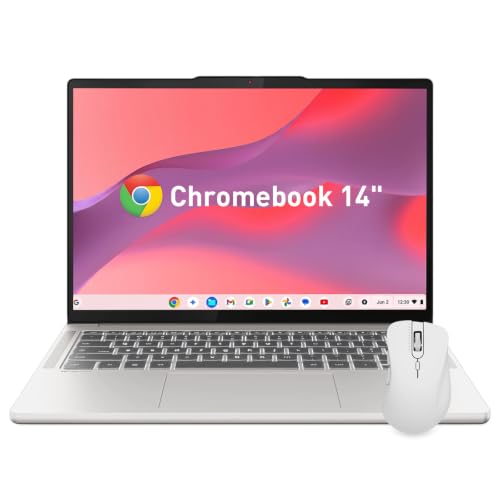 Image of Lenovo Chromebook 14 inch WUXGA Touchscreen Laptop w /Intel 4-core CPU for Home